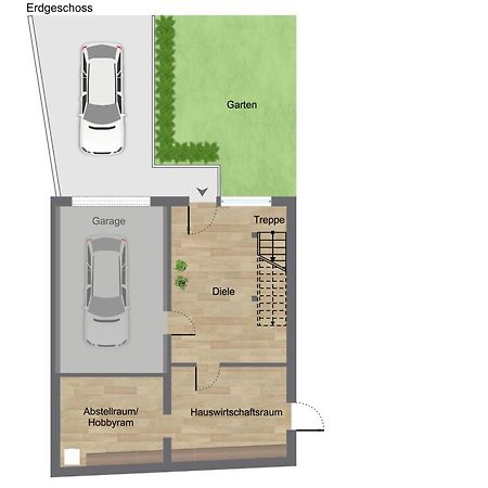 Bohnapartments - Town House Am Stadtpark - Gratis Parkplatz - Wlan Erfurt Luaran gambar