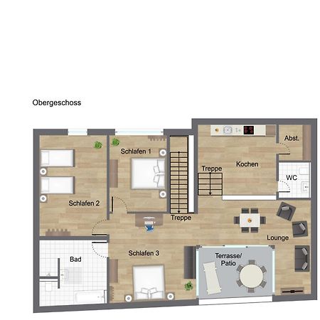 Bohnapartments - Town House Am Stadtpark - Gratis Parkplatz - Wlan Erfurt Luaran gambar