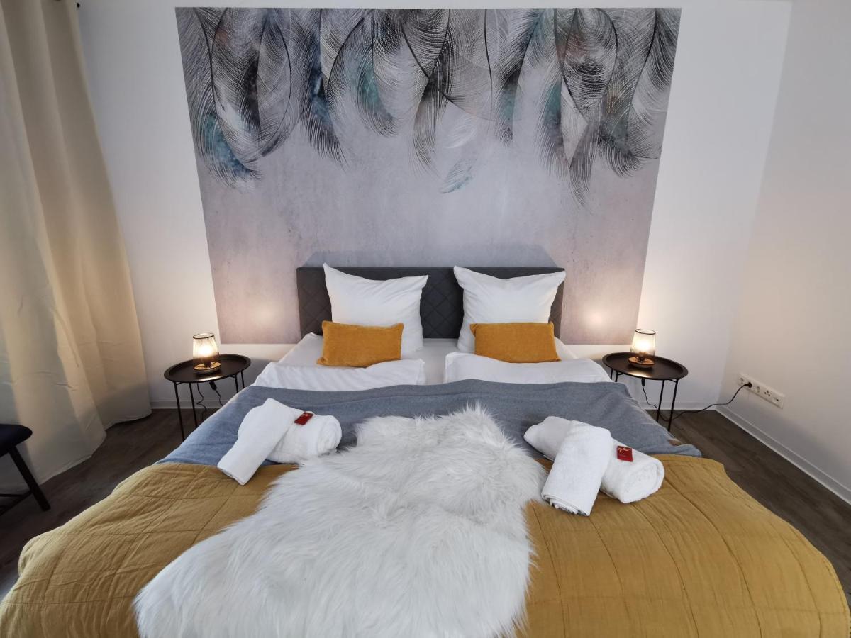 Bohnapartments - Town House Am Stadtpark - Gratis Parkplatz - Wlan Erfurt Luaran gambar